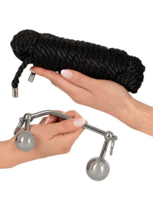 Bondage Plugs with 10 m Rope